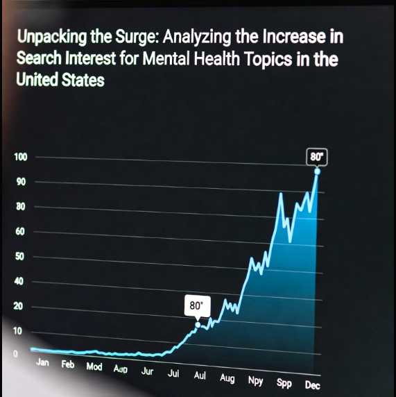 Unpacking the Surge: Analyzing the Increase in Search Interest for Mental Health Topics in the United States